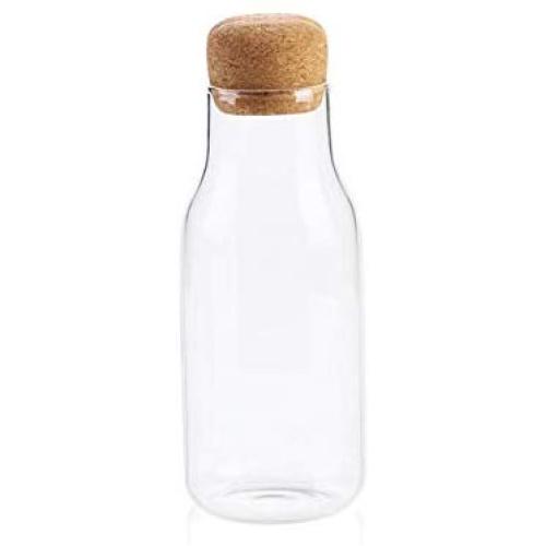 Glass Food Storage Containers With Locking Lids - OTHERHOUSE Kitchen Storage Containers Transparent Glass Food Storage Jar Bottle Cereal Container Wood Plug Kitchen Organization