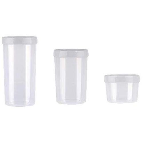WANGLXST Food Storage Container Set, Storage Jar, Pantry Durable Seal Pot Cereal Storage Containers Dry Foods Liquids Clear Containers