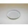 4x Wide Mouth Canning Jar Storage Single Piece Lid Top With Seal Screw On Gold