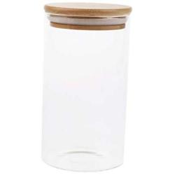 Glass Sealed Can Jar Bottle Kitchen Organizer Food Container With Cork 650mL