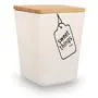 Boîte de rangement en bambou, carrée, 1000ml, 11x11x14,5cm, 1 pièce, Naturel Boîte de rangement en bambou, carrée, 1000ml, 11x11x14,5cm, 1 pièce, Naturel
