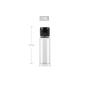 XINGZI 12Pcs 20ml / 0.7oz Plastic Empty Travel Bottle with Flip Cap Squeeze Sample Cosmetic Containers Jar for Emollient Water Lotions Shampoos and Essential Oils
