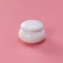 BESTONZON Mini Ceramics Cream Rouge Storage Tank Portable Travel Makeup Sealed Bottle White