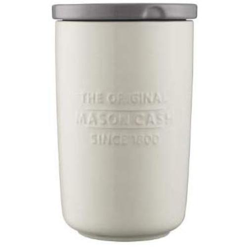 Mason Cash Innovative Kitchen Storage Jar, 12 x 12 x 20 cm, Off-White