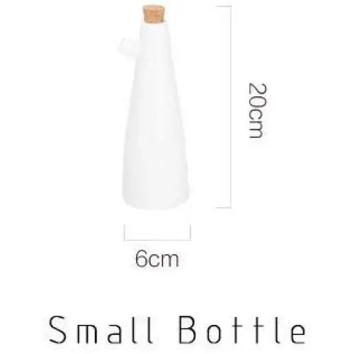 | Storage Bottles & Jars | Ceramic Storage Bottles Jars Oil Pot Soy Sauce Vinegar Seasoning Can Gravy Boats Porcelain White Kitchen Cooking Tools Bottles | by HUDITOOLS | 1 PCs