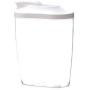 Dearpriass 2pcs Good Grips POP Container Set Plastic Cereal Dispenser Storage Box