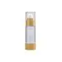 2PCS Leere Refillbare Bambus-Kunststoff Airless Vakuum Emulsion Pumpenflasche Beutel Cremelotion Make-up Proben Reiseverpackung Flaschen Kosmetische Flüssigkeit Lagerbehälter (100ml/3,4oz)