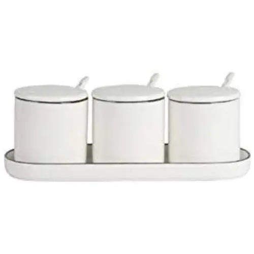 Mini Gewürz Gläser Gewürzsatz, 3-teilige Küchengläser, Gewürzdose Set