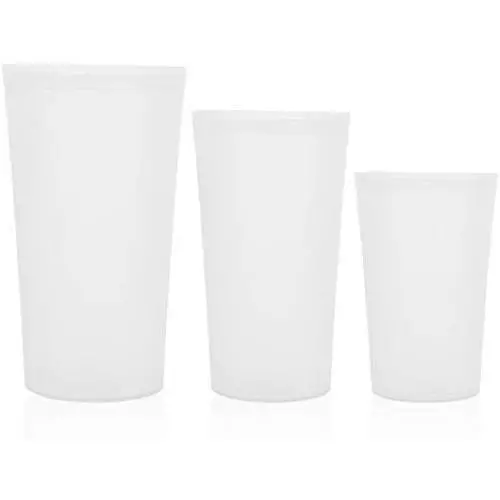 New Design 3pcs Silicone Food Storage Containers Zip Leakproof Fresh Bowl Reusable, Fresh Food Box - Stretchable Silicone, Ziplock Containers, Air Tight Food Containers