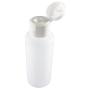 12-2-ounce Travel Bottles with Flip Caps (White Cap)