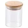 Yl Ly Bamboo Cover Transparent Glass Sealed Cans Kitchen Glass Bottle Household Food Candy Multi-Grain Jar Glass Jar 85150Mm_650Ml Yl Ly Bamboo Cover Transparent Glass Sealed Cans Kitchen Glass Bottle Household Food Candy Multi-Grain Jar Glass Jar 85150Mm_650Ml