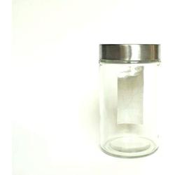 Rabinyod Bulan Glass jar with aluminum screw cap, pasta glass jar, 40 oz glass jar
