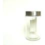 Rabinyod Bulan Glass jar with aluminum screw cap, pasta glass jar, 40 oz glass jar