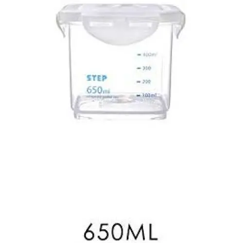 Yl Ly Food Storage Food Storage Box Storage Tank Plastic Jar Kitchen Storage Tank Storage Tank Grain 650Ml Yl Ly Food Storage Food Storage Box Storage Tank Plastic Jar Kitchen Storage Tank Storage Tank Grain 650Ml