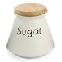 Villa dEste Home Tivoli Set of Jars, Stoneware, Multicoloured, One Size