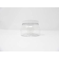Premium Life Plastic Jars - 8 Oz. Pet Tuscany Style - 70mm - Pack of 12