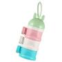 storage jar Grain container Food container Storage Box，Baby milk powder box sub-package mini small sealed box, green cat