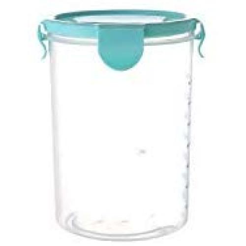 600 1500ml Food Preservation Container Coarse Cereals Grains Jar Scale Bottle Fresh Pot Kitchen Storage Cans Sealing Box Tank,Italy,1000ml Blue