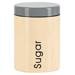 Genius Storage Jar Sugar, Stainless Steel, 1000 ml, Pink