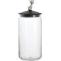 Alessi AMMI22 B Mio Jar Container, Black, Black