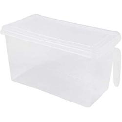 Transparent Refrigerator Food Boxes Storage Organizer Bottles Jars Plastic Lid Cover Box Kitchen Home Organization Accessories,Transparent