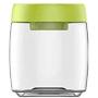 Acrylic Pressed Vacuum Plastic Food Storage Jar Bags,Vacuum Sealed Canister Cans Dry Dried Food Storage Container Box,Airtight Lid Food Storage Tanks (B)