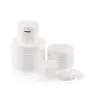 Minkissy 5pcs Travel Cream Jars Mini Cream Container Travel Size Bottles Cosmetic Makeup Container 20g