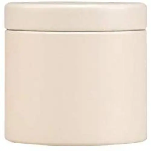 Boîte en Tinplate BestonzON, Organisateur de Thé/Bonbons Rond Portable (Beige) Boîte en Tinplate BestonzON, Organisateur de Thé/Bonbons Rond Portable (Beige)