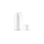 3er Set Weißer Leerer Tragbarer Mini Airless Pump Flasche Glasbehälter mit Bajonettverschluss für Kosmetik, Creme, Lotion, Emulsion, Reisezubehör (30ml/1oz)