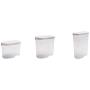 Plastic Storage Jars Airtight Canisters for Bulk Food Storage Kitchen & Household Organization for Dry goods