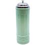 Tablecraft HJ714 Straw Jar with Metal Lid, Green