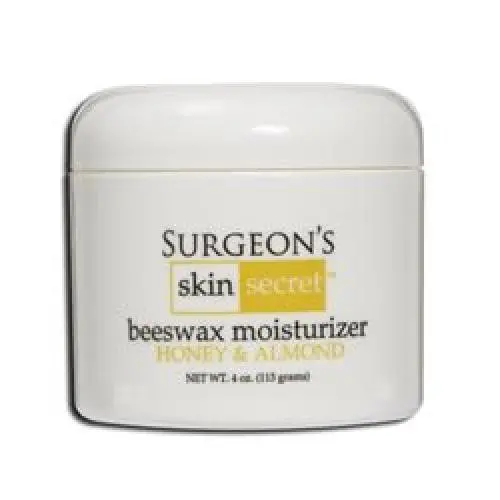 Surgeons Skin Secret Beeswax Moisturizer 4 oz Jar - Honey Almond Surgeons Skin Secret Beeswax Moisturizer 4 oz Jar - Honey Almond
