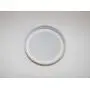 4x Wide Mouth Canning Jar Storage Single Piece Lid Top With Seal Screw On Gold