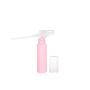 6PCS Plastic Refillable Empty Macaron Color Sample Pump Vial Bottle-Perfume Cosmetic Storage Container Makeup Emollient Cream Emulsion Lotion Toiletries Liquid Jar Pot(Color Random) (30ml/1oz)
