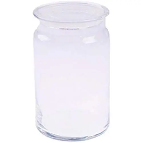 Kitchen Food Storage Jar Airtight Food Storage Kitchen Glass Jar Moisture-Proof Home Multi-Purpose Jam Bottle Cruet Storage Tank Glass Transparent Grain Seal, Cylindrical 0.75L