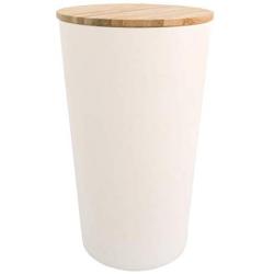 Rayher 46426000 Bamboo Storage, Round, 900ml, 10,5cm, 18cm, Box 1pc, Natural