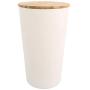 Rayher 46426000 Bamboo Storage, Round, 900ml, 10,5cm, 18cm, Box 1pc, Natural