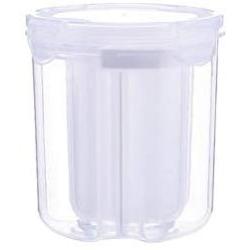 Ruipunuosi Multi-function Grain Food Storage Box Dried Grains Container Tank Bottles Kitchen Plastic Clear Jar Food Preservation Fresh Transparent Grid Sealed Cans