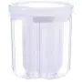 Ruipunuosi Multi-function Grain Food Storage Box Dried Grains Container Tank Bottles Kitchen Plastic Clear Jar Food Preservation Fresh Transparent Grid Sealed Cans