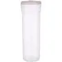 BESTONZON Transparente Versiegelte Dose Getreidespeicher-Tank Küchen-Cereal-Erhalter für Nudeln Trocken-Lebensmittel Hafer Reis (Pink)