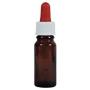 Viva-Haushaltswaren 2 Brown Glass Apothecary Bottles, Glass, brown, 10 ml