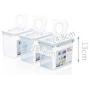 Storage Tank PP Plastic Transparent Sealed cans Food Storage Storage Tank (Size : 1L)