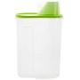 HENWERD Airtight Food Storage Containers Cereal Pasta Flour Food Dispenser Container,Easy Pouring Lid,Kitchen Supplies (H,S)