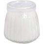 BESTONZON 20pcs 100ml Yogurt Pudding Milk Glass Bottles Jars Glass Storage Jars Perfect for Yogurt Maker