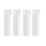 4 Pièces Flacons Plastiques Blancs de 18ml (0,6oz) avec Bouchon Amovible pour Shampoing, Lotion, Gel Douche, Emulsion, Récipient de Remplissage Réutilisable et Portable pour Voyage, Vacances et Usage Quotidien 4 Pièces Flacons Plastiques Blancs de 18ml (0,6oz) avec Bouchon Amovible pour Shampoing, Lotion, Gel Douche, Emulsion, Récipient de Remplissage Réutilisable et Portable pour Voyage, Vacances et Usage Quotidien
