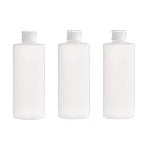 3Pcs 400ml Empty Refillable Clear Plastic Soft Tube Squeeze Bottle With Flip Cap Travel Bottle Makeup Cosmetic Toiletries Packing Storage Containers for Shampoo Body Wash Toner Lotion 3Pcs 400ml Empty Refillable Clear Plastic Soft Tube Squeeze Bottle With Flip Cap Travel Bottle Makeup Cosmetic Toiletries Packing Storage Containers for Shampoo Body Wash Toner Lotion