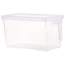 Plastic Kitchen Square Food Storage Containers Canister Grain Storage Tanks Food Storage Jar Airtight Food Storage Containers-touming