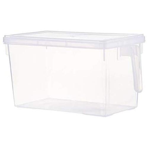 Plastic Kitchen Square Food Storage Containers Canister Grain Storage Tanks Food Storage Jar Airtight Food Storage Containers-touming