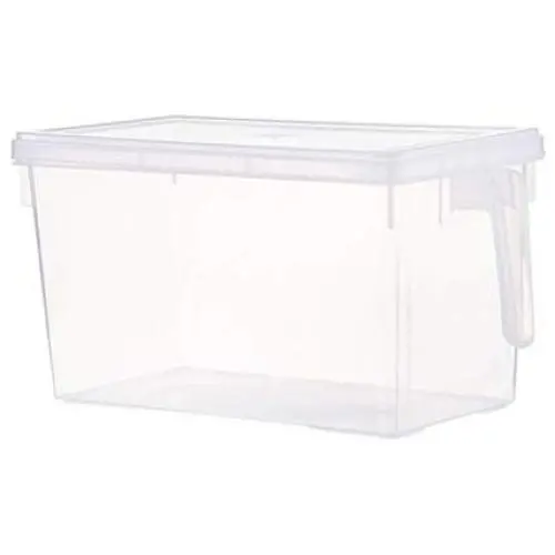 Plastic Kitchen Square Food Storage Containers Canister Grain Storage Tanks Food Storage Jar Airtight Food Storage Containers-touming Plastic Kitchen Square Food Storage Containers Canister Grain Storage Tanks Food Storage Jar Airtight Food Storage Containers-touming
