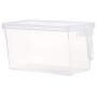 Plastic Kitchen Square Food Storage Containers Canister Grain Storage Tanks Food Storage Jar Airtight Food Storage Containers-touming